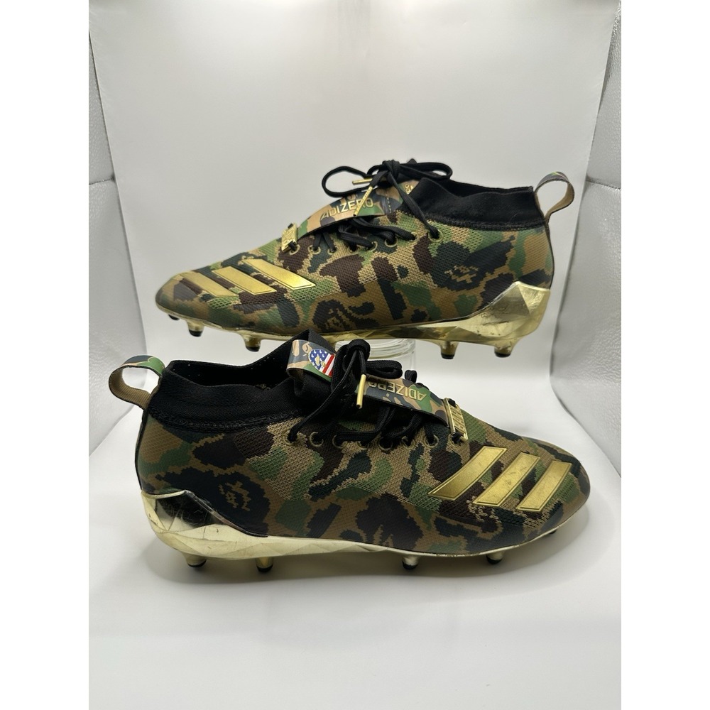 Adidas x Bape Adizero Cleats Green Camo Men's 9.5